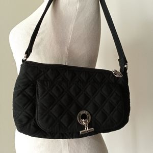 Vera Bradley's black Quilted purse
